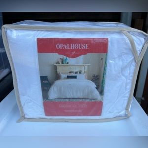Opalhouse Embroidered Duvet Cover Set Full/Queen